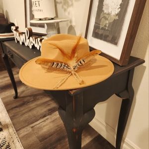 Boho Inspired Rancher Hat - Fedora